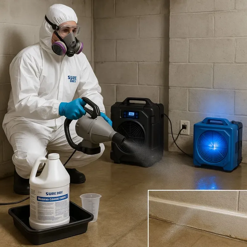 Sanitization and Odor Removal process in Harwich, MA